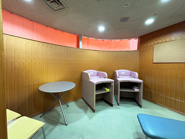 授乳室内部/堺市立ビッグバン(大阪府)