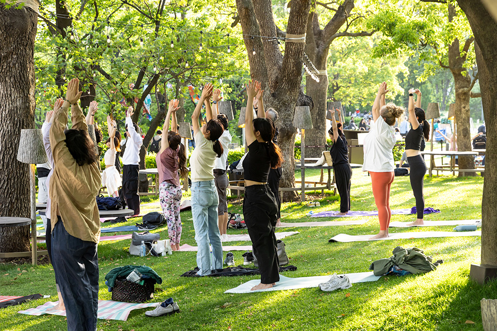 「MIDPARKウェルネスアクティビティ」/MIDTOWN OPEN THE PARK 2026（東京都/港区）