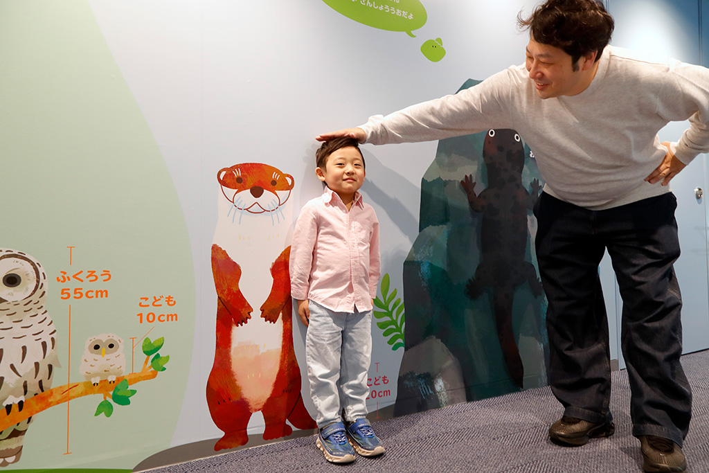 すくすくせいくらべ（視覚ゾーン）/アクアマリンえっぐ　リニューアルオープン（福島県/いわき市）