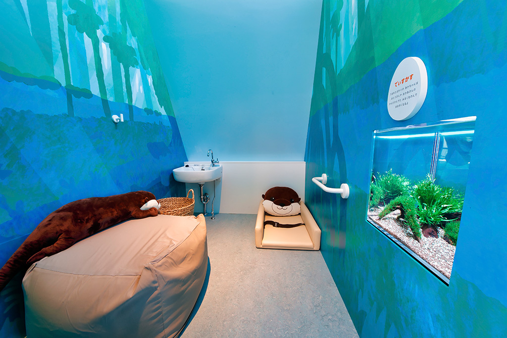 授乳・おむつ替えスペース/アクアマリンえっぐ　リニューアルオープン（福島県/いわき市）