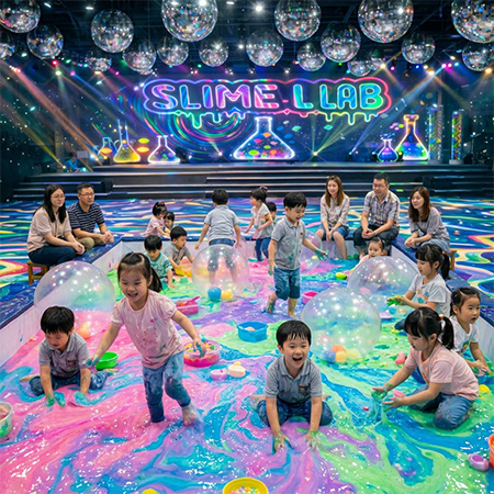 巨大エア遊具「THE MEGA JUMP MOUNTAIN JAPAN」/WHATAWON（大阪府/岸和田市）