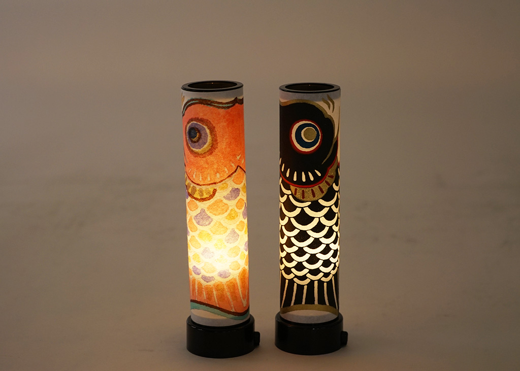 こいのぼりのスタンドライト/所沢子ども芸術祭2026～みんな芸術家のたまご～（埼玉県/所沢市）