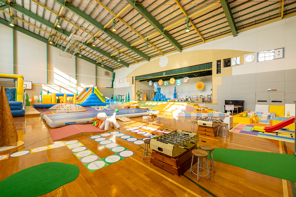 「あそびのひろば」/ナチュの森（北海道）