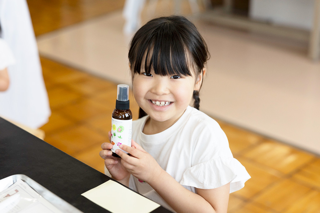 オリジナルアロマミストづくり/ナチュの森（北海道）