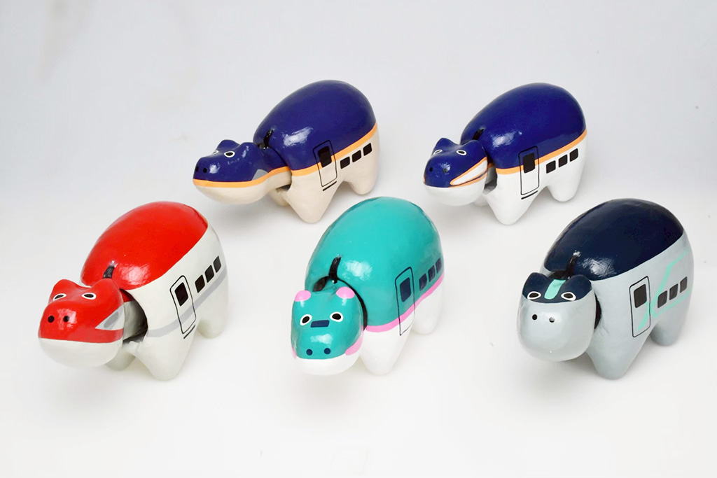 新幹線赤べこ絵付け体験（福島県/福島市）