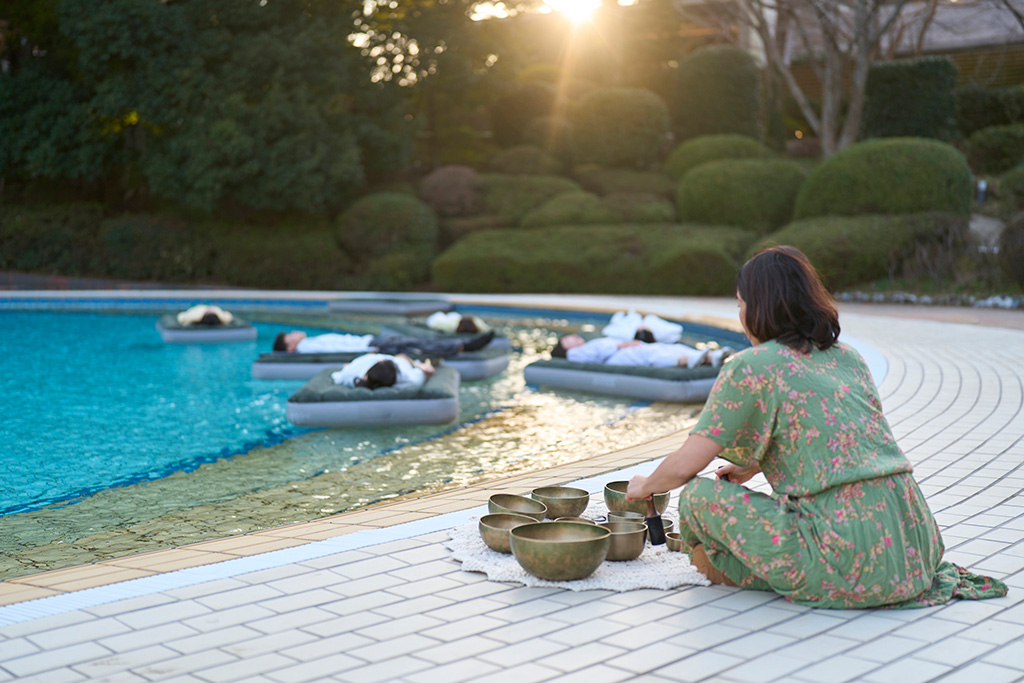 Floating Sound Bath/RESOL no MORI GW 2026（千葉県/長柄町）
