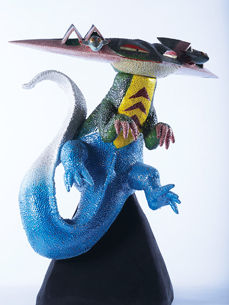 今井完眞《ドラパルト》2025年 個人蔵 撮影/中戸川史明（北海道/札幌市）