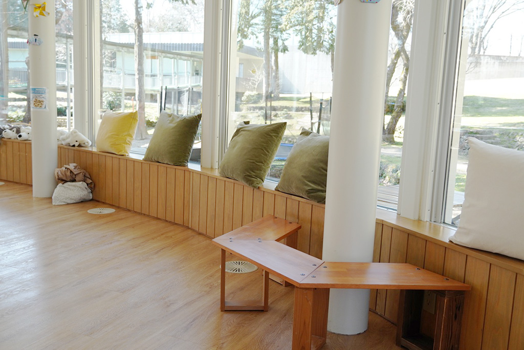 イートインができるスペース/植村直己記念スポーツ公園（兵庫県/豊岡市）