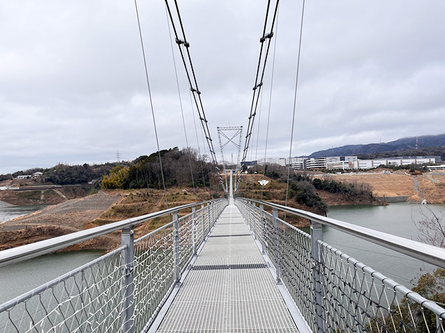 日本一長い吊り橋/ダムパークいばきた（大阪府/茨木市）