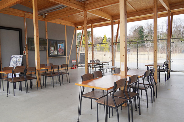 休憩スペース/ダムパークいばきた（大阪府/茨木市）