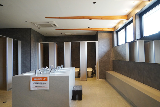 広いトイレ/ダムパークいばきた（大阪府/茨木市）