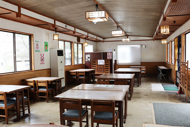 休憩所内/史跡 生野銀山（兵庫県/朝来市）