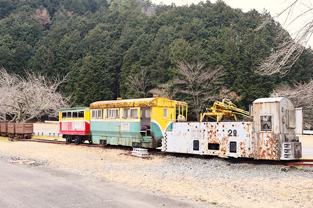1円電車/史跡 生野銀山（兵庫県/朝来市）