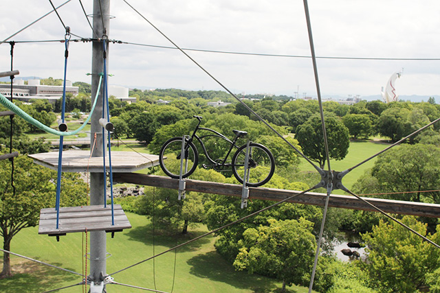 自転車に乗って撮影できるフォトスポット/万博記念公園(大阪府/吹田市)