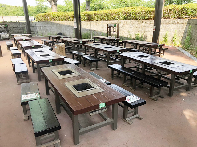 持ち込みBBQエリア/万博記念公園(大阪府/吹田市)